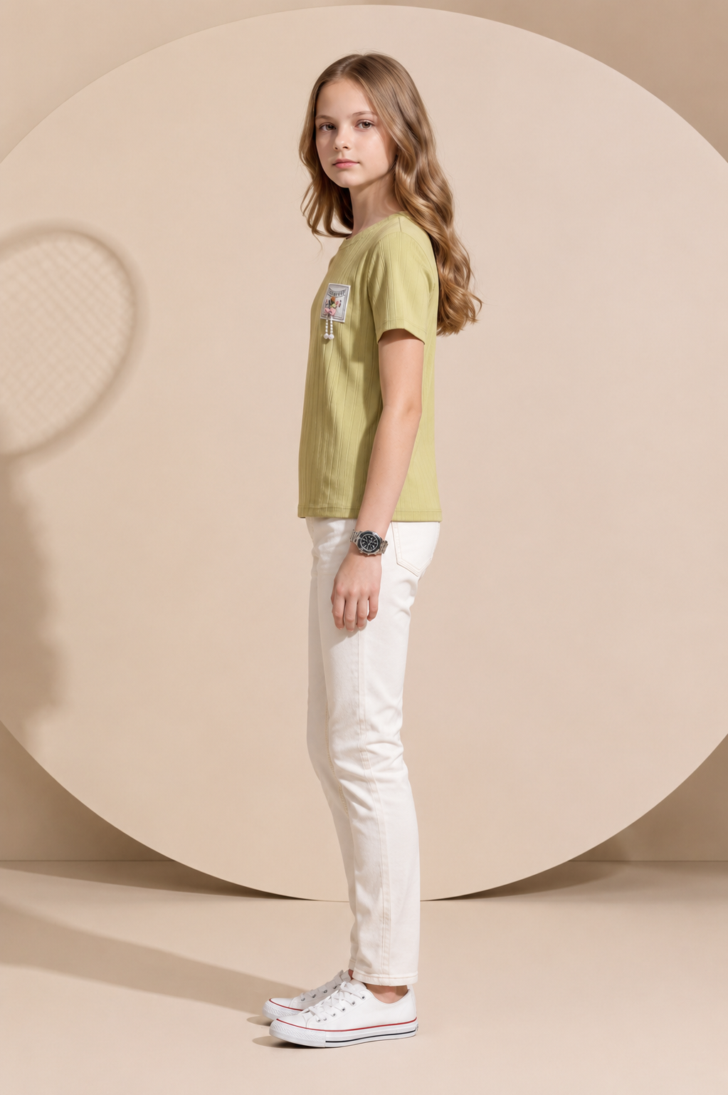 Girls Fashion Crop Top T-Shirt - CG-189