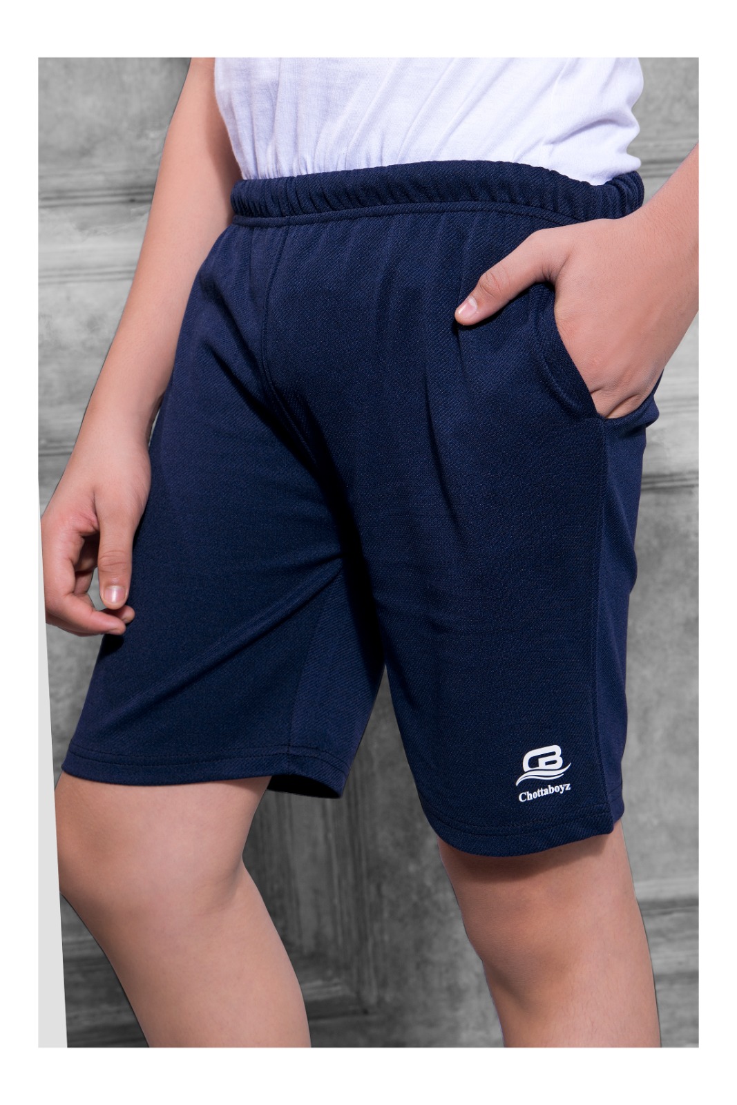Boys Solid Regular Fit Cotton Shorts - view 3