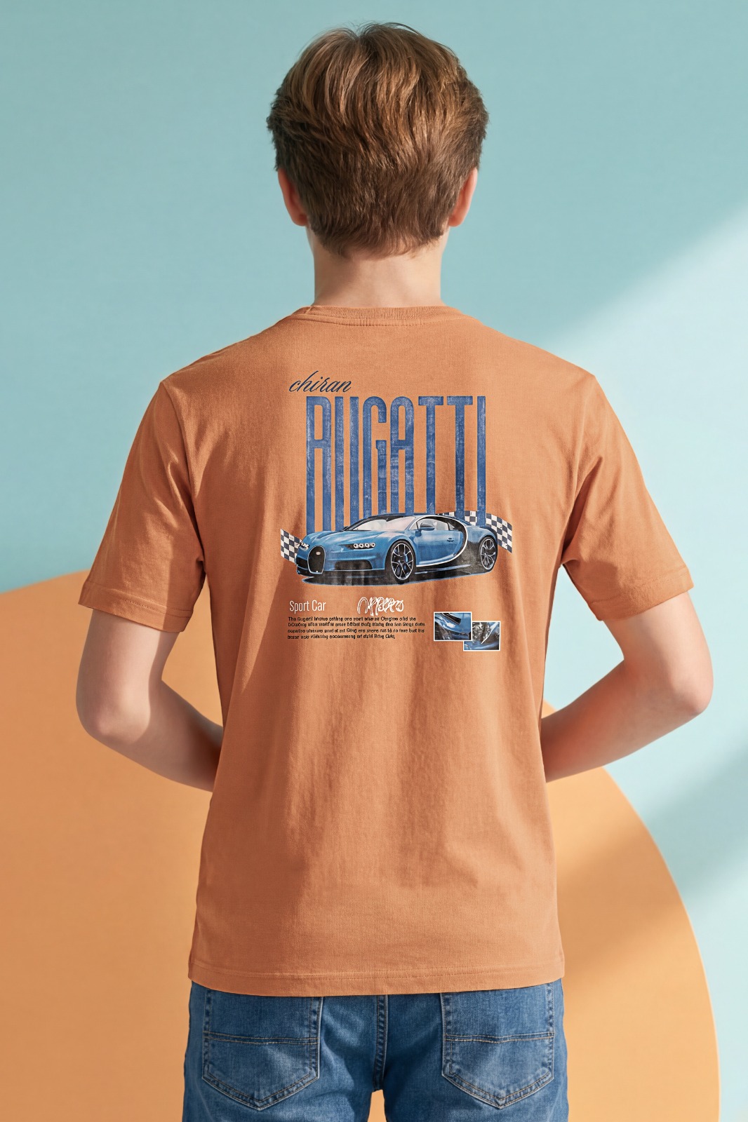 Boys Oversized Back Print T-Shirt - view 2